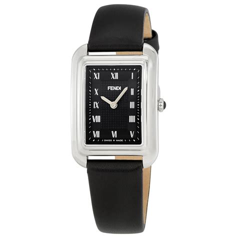 fendi leather watch